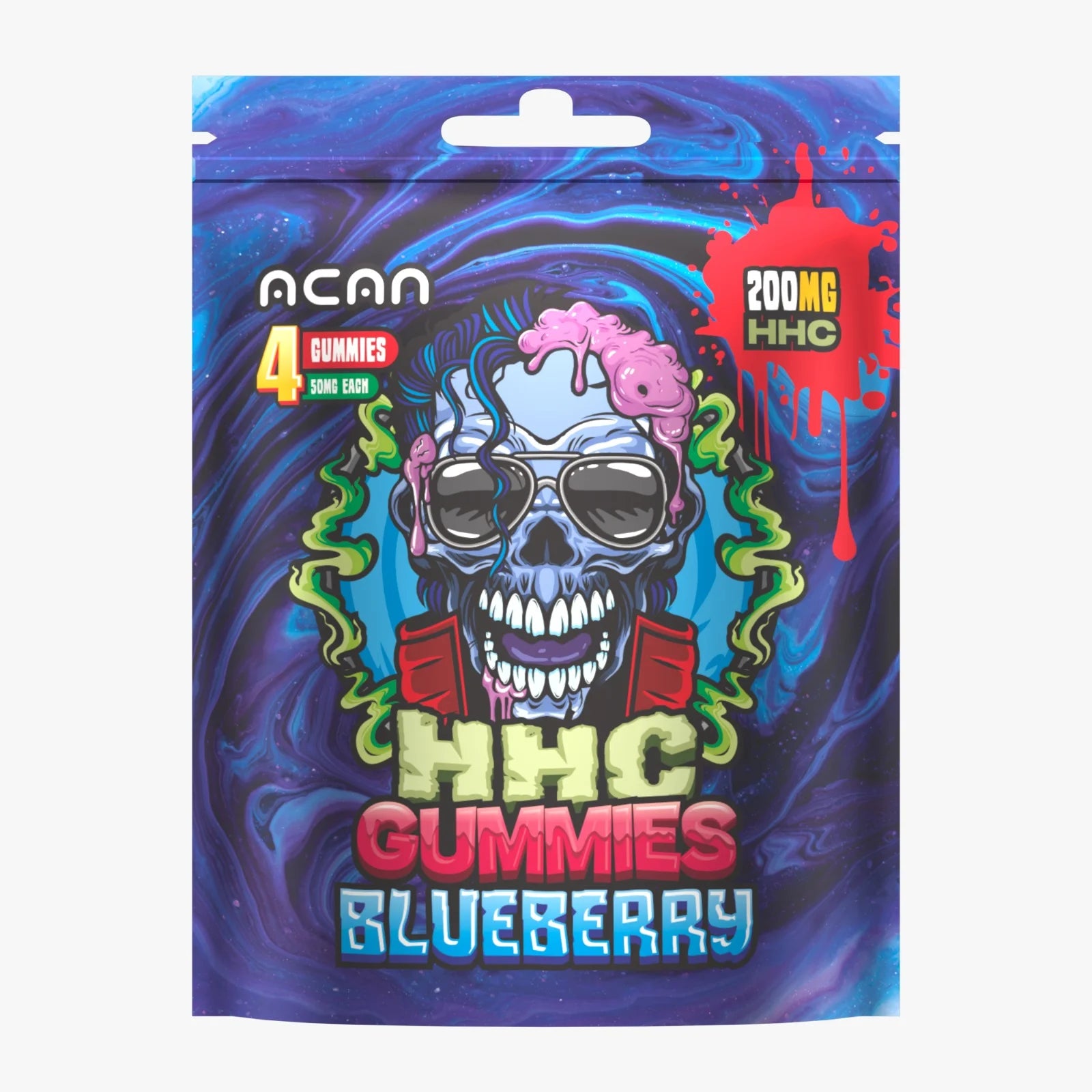 200mg HHC Blueberry Gummies