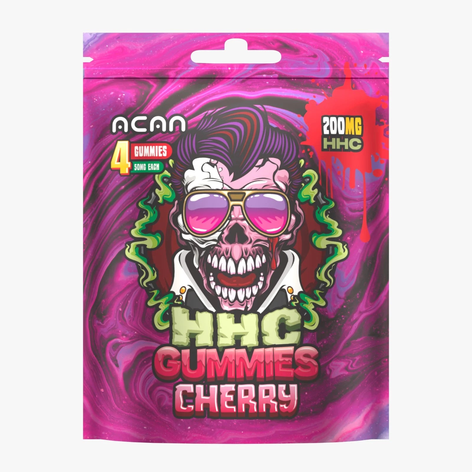 200mg HHC Cherry Gummies