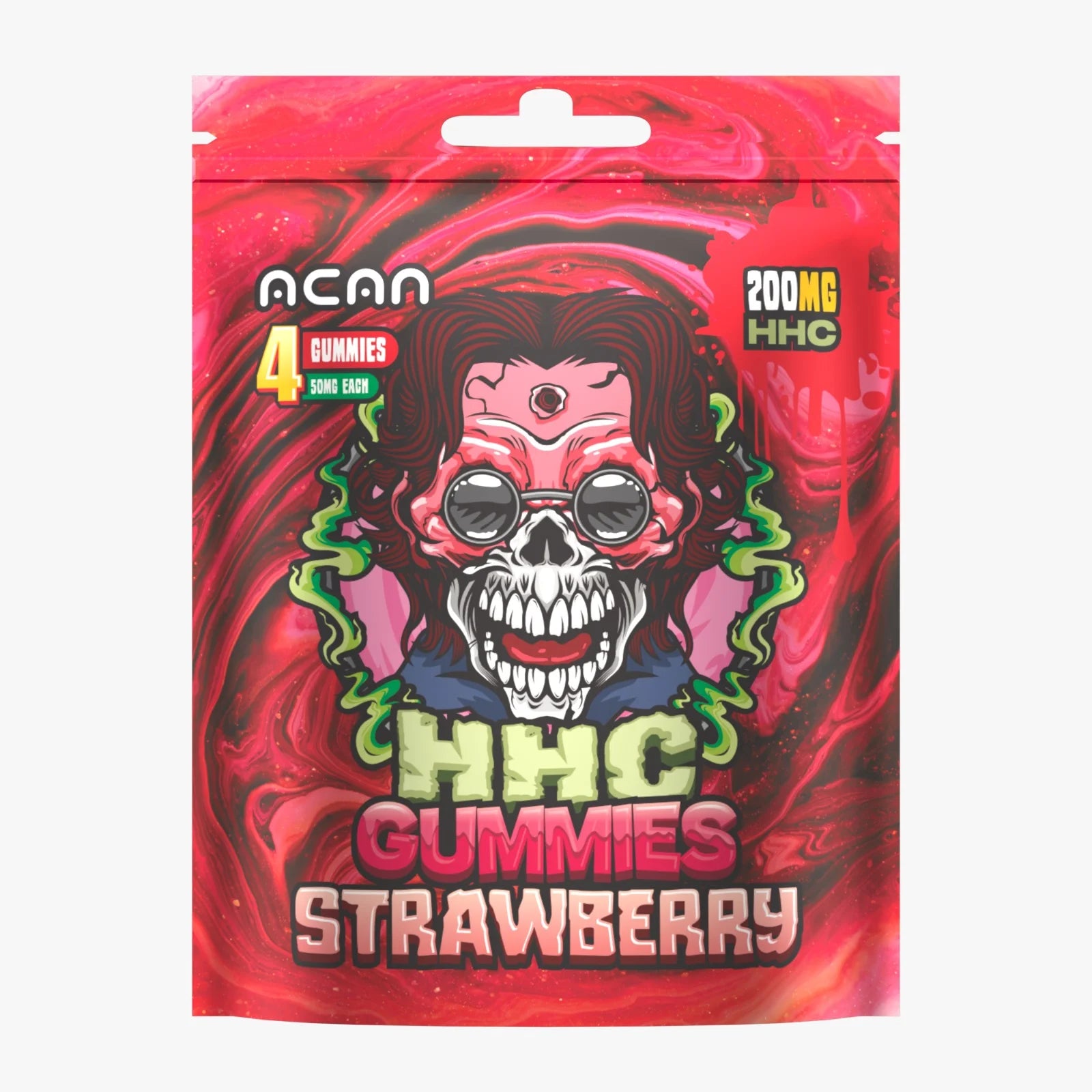 200mg HHC Strawberry Gummies