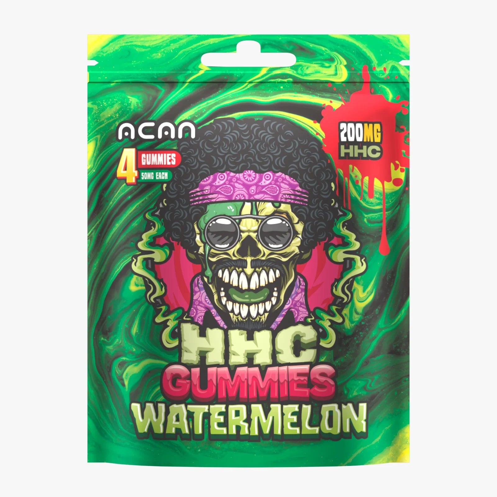 200mg HHC Watermelon Gummies