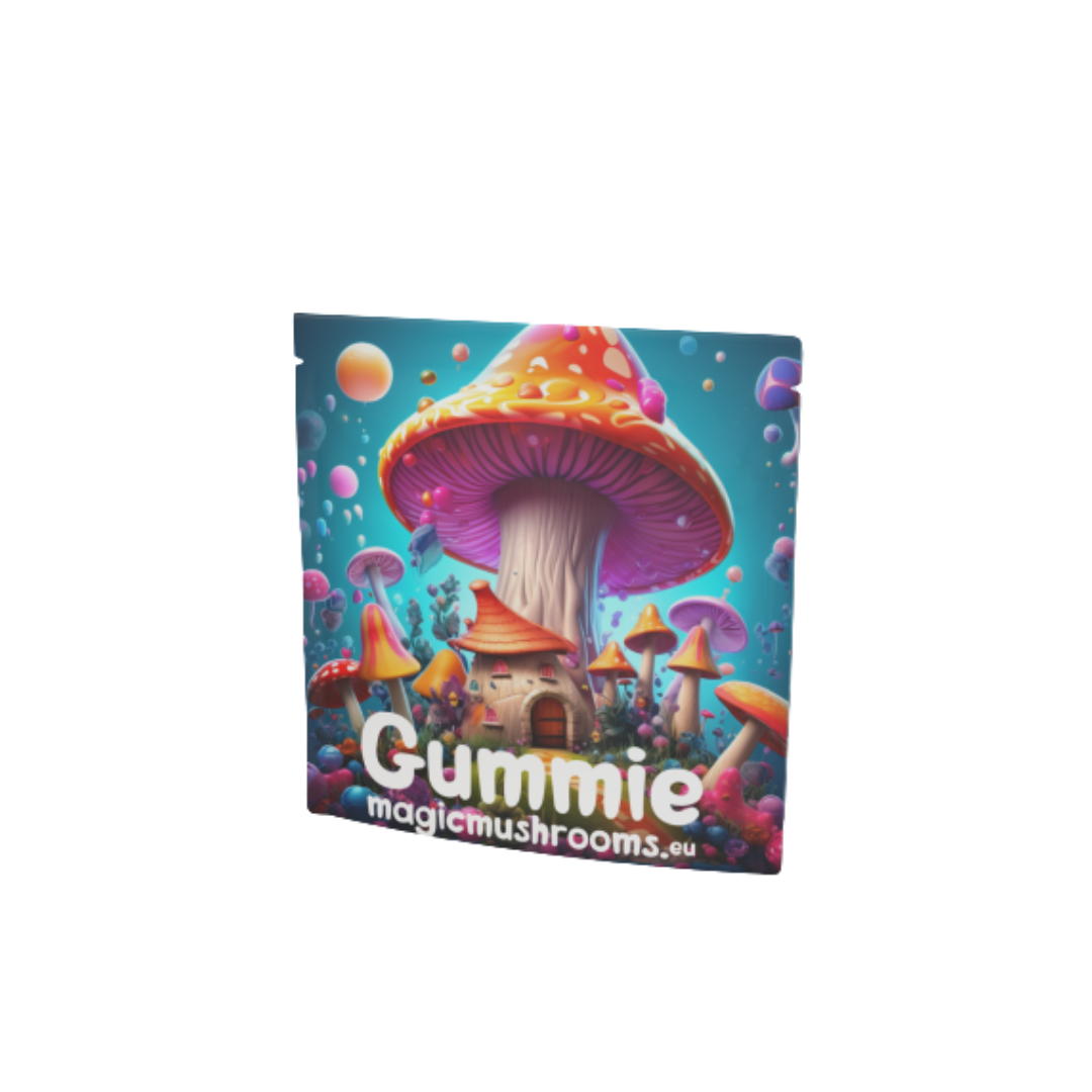 8mg Muscimol Mushroom Extract Gummies - 2 pieces (strawberry flavour)