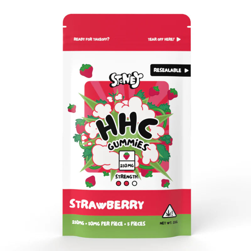 250mg HHC Strawberry Gummies